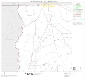 2000 Census County Subdivison Block Map: New Summerfield CCD, Texas, Block 1