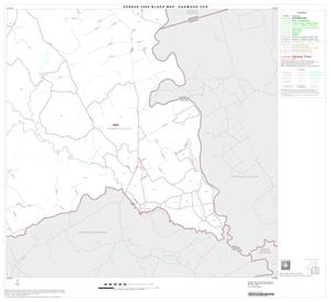 2000 Census County Subdivison Block Map: Oakwood CCD, Texas, Block 4