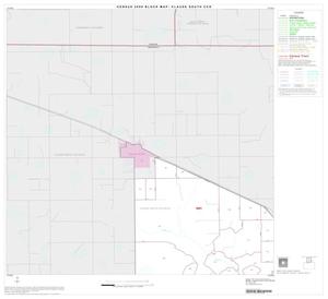 2000 Census County Subdivison Block Map: Claude South CCD, Texas, Block 1