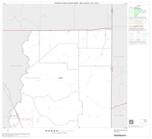 2000 Census County Subdivison Block Map: Bellevue-Joy CCD, Texas, Block 1