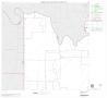 Map: 2000 Census County Subdivison Block Map: Melvin CCD, Texas, Block 1
