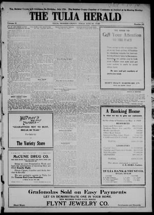 The Tulia Herald (Tulia, Tex), Vol. 11, No. 25, Ed. 1, Friday, June 18, 1920