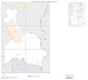 2000 Census County Subdivison Block Map: Chance-Loeb CCD, Texas, Index