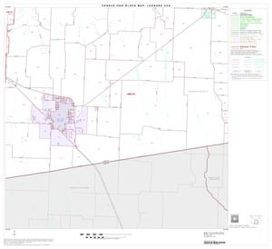 2000 Census County Subdivison Block Map: Leonard CCD, Texas, Block 5