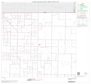 2000 Census County Subdivison Block Map: Dimmitt North CCD, Texas, Block 2