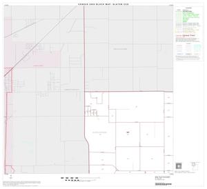 2000 Census County Subdivison Block Map: Slaton CCD, Texas, Block 1
