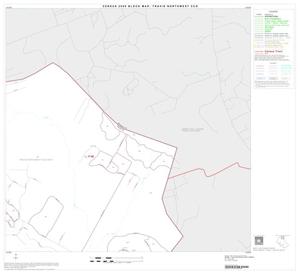 2000 Census County Subdivison Block Map: Travis Northwest CCD, Texas, Block 3