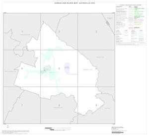 2000 Census County Subdivison Block Map: Gatesville CCD, Texas, Index