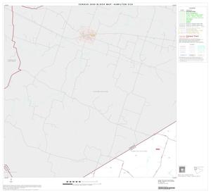 2000 Census County Subdivison Block Map: Hamilton CCD, Texas, Block 1