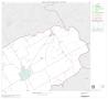 Map: 2000 Census County Subdivison Block Map: Lott CCD, Texas, Block 2