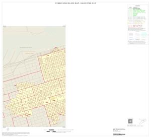 2000 Census County Subdivison Block Map: Galveston CCD, Texas, Inset A01