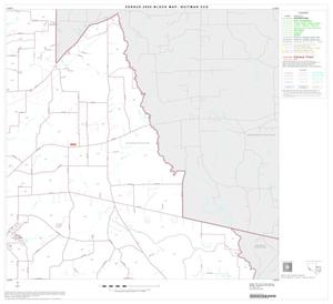 2000 Census County Subdivison Block Map: Quitman CCD, Texas, Block 6