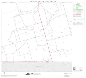 2000 Census County Subdivison Block Map: Midland Rural CCD, Texas, Block 8