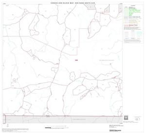 2000 Census County Subdivison Block Map: San Saba South CCD, Texas, Block 6