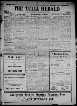 The Tulia Herald (Tulia, Tex), Vol. 11, No. 9, Ed. 1, Friday, February 27, 1920