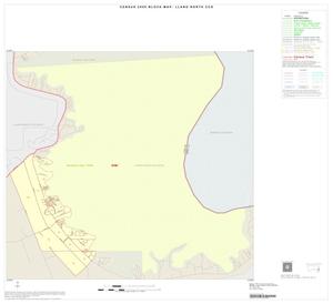 2000 Census County Subdivison Block Map: Llano North CCD, Texas, Inset B01