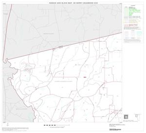 2000 Census County Subdivison Block Map: De Berry-Deadwood CCD, Texas, Block 1