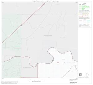 2000 Census County Subdivison Block Map: San Antonio CCD, Texas, Block 1