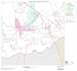 2000 Census County Subdivison Block Map: Magnolia CCD, Texas, Block 5