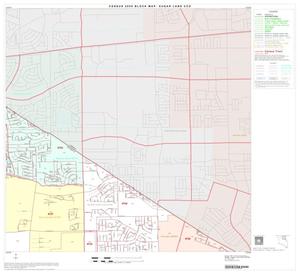 2000 Census County Subdivison Block Map: Sugar Land CCD, Texas, Block 3