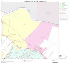 2000 Census County Subdivison Block Map: East Jefferson CCD, Texas, Block 9