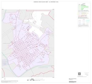 2000 Census County Subdivison Block Map: La Grange CCD, Texas, Inset B01