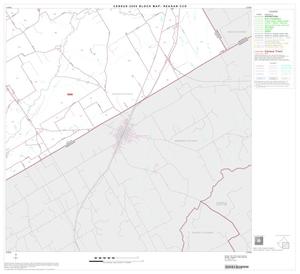 2000 Census County Subdivison Block Map: Reagan CCD, Texas, Block 4