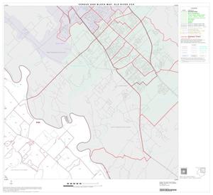 2000 Census County Subdivison Block Map: Old River CCD, Texas, Block 2