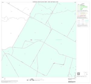 2000 Census County Subdivison Block Map: San Antonio CCD, Texas, Block 70
