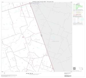 2000 Census County Subdivison Block Map: Taylor CCD, Texas, Block 8