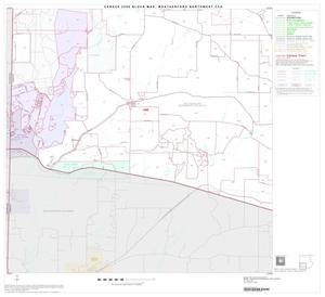2000 Census County Subdivison Block Map: Weatherford Northwest CCD, Texas, Block 3