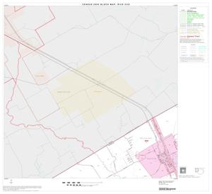 2000 Census County Subdivison Block Map: Rice CCD, Texas, Block 1