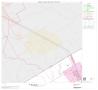 Map: 2000 Census County Subdivison Block Map: Rice CCD, Texas, Block 1