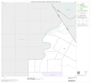 2000 Census County Subdivison Block Map: Gregory-Portland CCD, Texas, Block 1