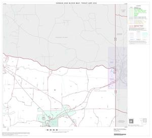 2000 Census County Subdivison Block Map: Troup-Arp CCD, Texas, Block 2