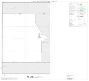 2000 Census County Subdivison Block Map: Menard West CCD, Texas, Index