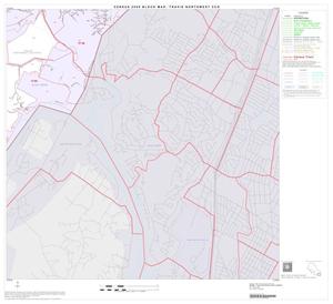 2000 Census County Subdivison Block Map: Travis Northwest CCD, Texas, Block 20