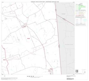 2000 Census County Subdivison Block Map: Anderson-Bedias CCD, Texas, Block 9