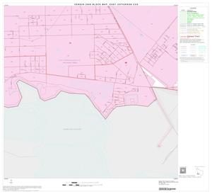 2000 Census County Subdivison Block Map: East Jefferson CCD, Texas, Block 17
