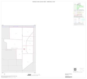 2000 Census County Subdivison Block Map: Seminole CCD, Texas, Inset A01