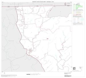 2000 Census County Subdivison Block Map: Sabinal CCD, Texas, Block 1