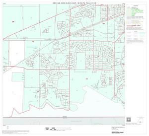 Primary view of object titled '2000 Census County Subdivison Block Map: Wichita Falls CCD, Texas, Block 16'.