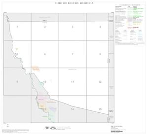 Primary view of object titled '2000 Census County Subdivison Block Map: Quemado CCD, Texas, Index'.