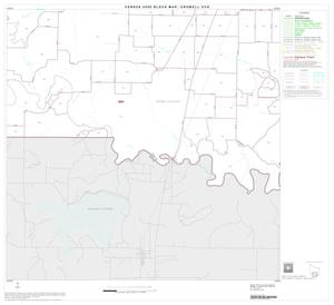 2000 Census County Subdivison Block Map: Crowell CCD, Texas, Block 7