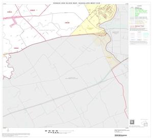 2000 Census County Subdivison Block Map: Guadalupe West CCD, Texas, Block 4