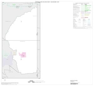 2000 Census County Subdivison Block Map: Blossom CCD, Texas, Index