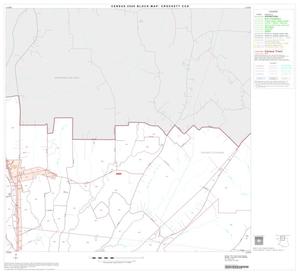 2000 Census County Subdivison Block Map: Crockett CCD, Texas, Block 2