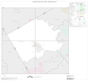 2000 Census County Subdivison Block Map: Crawford CCD, Texas, Index