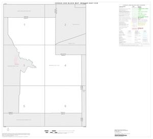 2000 Census County Subdivison Block Map: Menard East CCD, Texas, Index