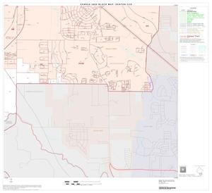 2000 Census County Subdivison Block Map: Denton CCD, Texas, Block 12